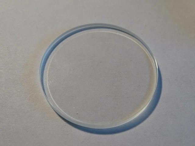 Verre Plat Minéral Pour Montre - Diamètre 29.70 Mm - Épaisseur 1.10 Mm - Neuf Sans Étiquette