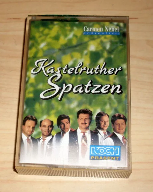 Musik Kassette MC - Kastelruther Spatzen - Carmen nebel präsentiert - Volksmusik