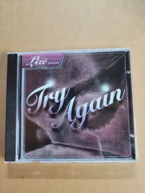 Lizé Presents - Try Again CD 3 Song Sampler Waako Records SEALED FREE S&H