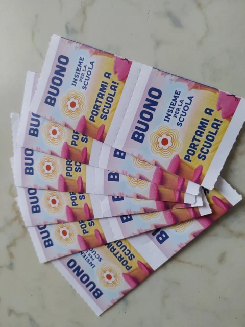 Lotto 12 Buoni Insieme Per La Scuola Scrittori Di Classe Conad 2023 Hey Clay