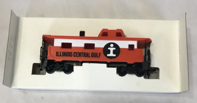 Tyco HO Scale ~ Illinois Central Gulf Caboose  - ICG #327-14 ~ IN BOX