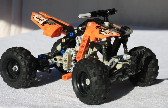 LEGO TECHNIC 9392 Quad Ou Voiture 4X4 Complet Chaine Suspenssion Ni Boite/Notice EUR 8,00 