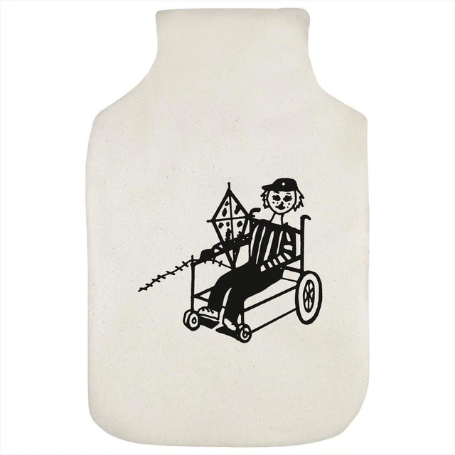 "Cubierta de botella de agua caliente ""Disabled Boy With Kite"" (HW00027593)"