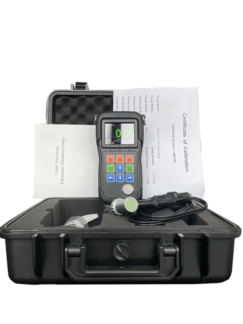THROUGH PAINT COATING Ultrasonic Thickness Gauge Tester Meter for