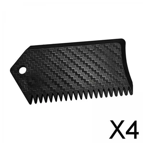 4X Surfboard Wax Comb 82.6mm Jagged Edges for Surfing Board Longboard Accessory