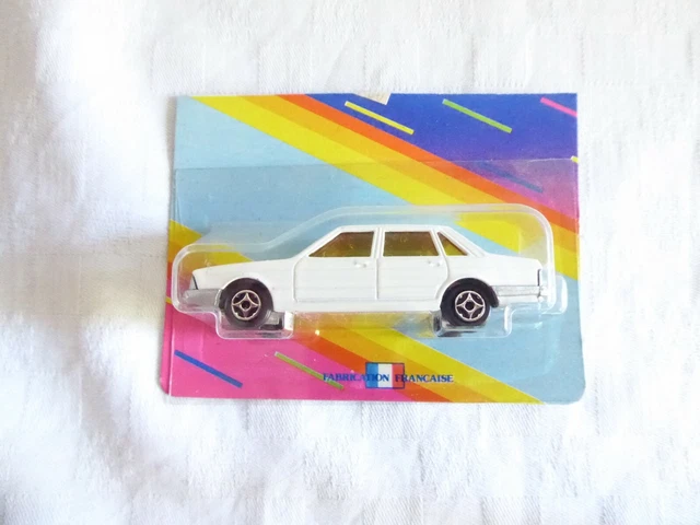 Miniature CITROËN BX Police NOREV échelle 1/60 - Sous Blister, Carte Coupée, Rhodoïd Jauni - Occasion Collection