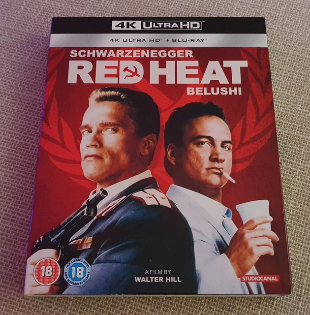 Red Heat (Includes Slipcover) 4K UHD & Blu-Ray UK