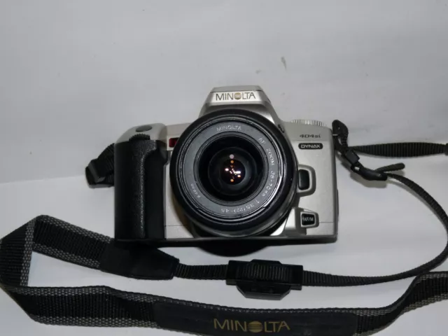 Minolta Dynax 404si AF mit Objektiv Minolta  Zoom 35-70mm