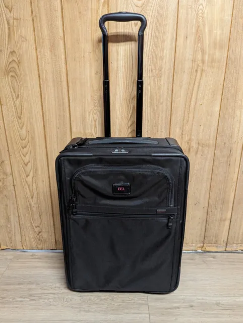 TUMI Alpha ll Expandable Ballistic Carry On 2 Wheeled Suitcase 20202102 21x15x9