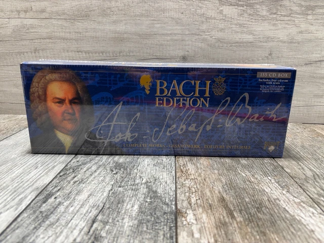 BACH THE COMPLETE Bach Edition 153 CD Box Set Classical Music