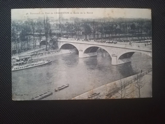 CPA 94 Panorama du Pont de Charenton et Bords de la Marne