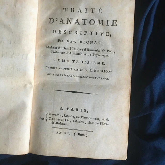 Livre Rare : Traité D'Anatomie Descriptive De Sappey - Tome 1 Édition 1867 - XIXème Siècle - Figures Incluses
