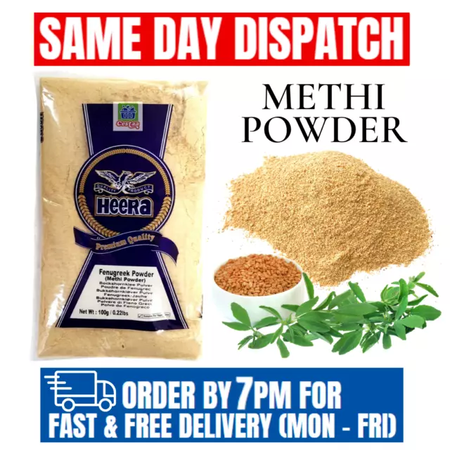 Polvere di metano fieno greco biologico - Semi di metano macinati di alta qualità (25 g-1 kg)