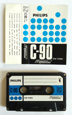 Mc Musicassetta Agfa Stereochrom 90+6 Crome Vintage Compact Cassette Usata D 
