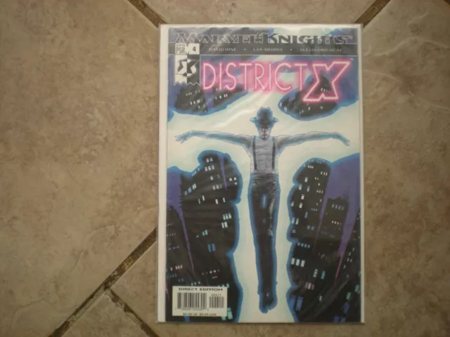District X #4 (2004 Series) Marvel Comics 'Marvel Knights' VF/NM