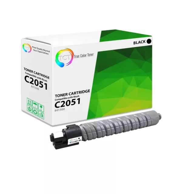 TCT Premium C2051 Black for Ricoh Aficio MP C2051 Compatible Toner Cartridge