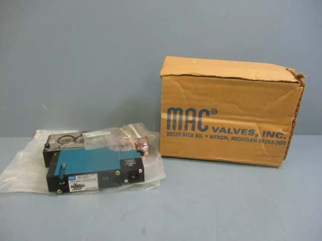 Mac Valves Inc Solenoid Valve 92B-AAB-BJ1-DM-DDAP-1DM NEW