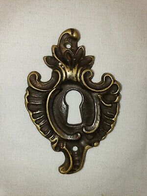 Vintage French Provincial K 4433 Key Hole  2"T x "1.5"W K4433 Brass