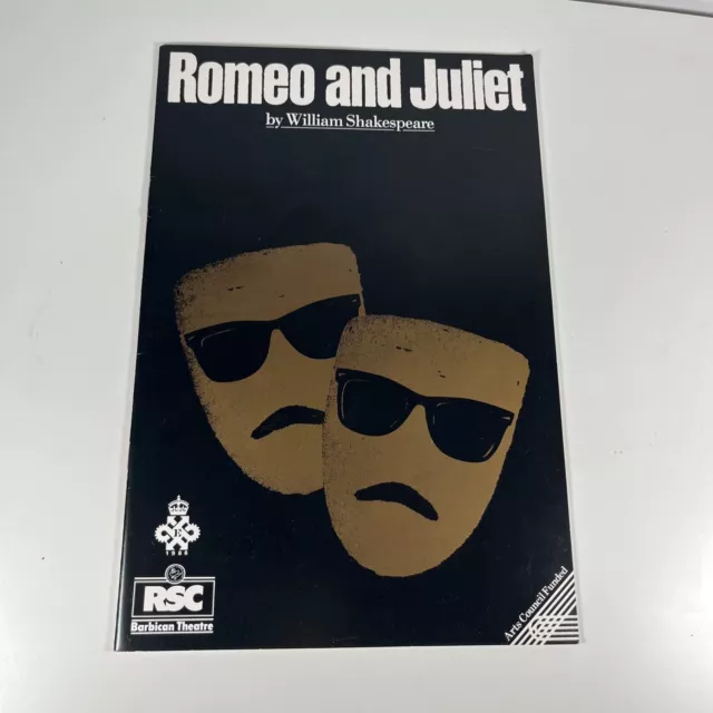 1987 Royal Shakespeare Company Romeo and Juliet Greg Hicks Niamh Cusack Barbican