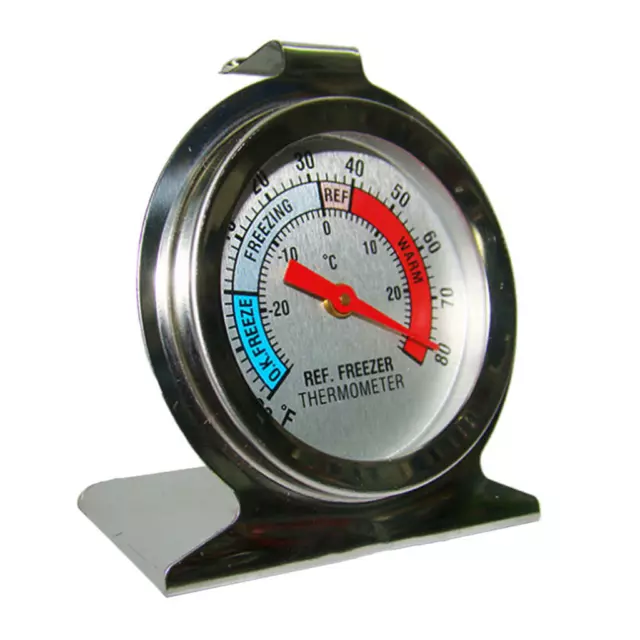 2PCS Thermomètre de Frigo Congelateur, Thermomètre de