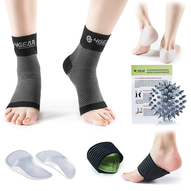 ULTIMATE PLANTAR FASCIITIS Relief & Recovery Kit 9 Piece Foot Care