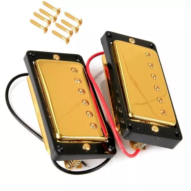 Sealed Electric Humbucker Pickup SET For Gibson Les Paul LP EPIPHONE Guitar Gold
