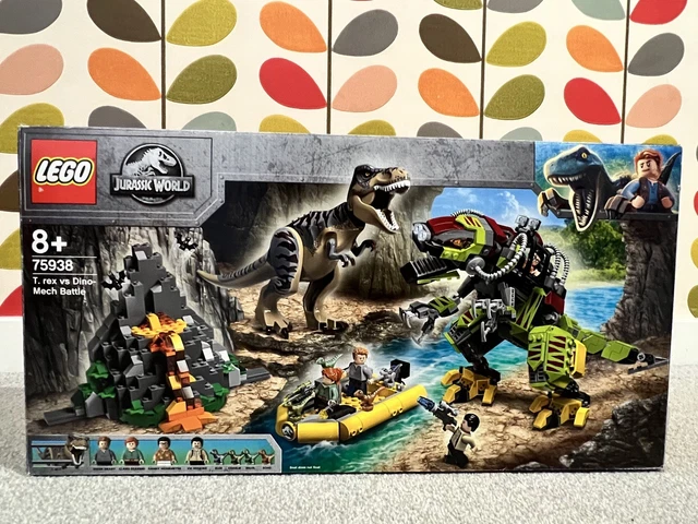 LEGO JURASSIC WORLD: T. rex vs Dino-Mech Battle 75938 - COMPLETE £89.08 ...