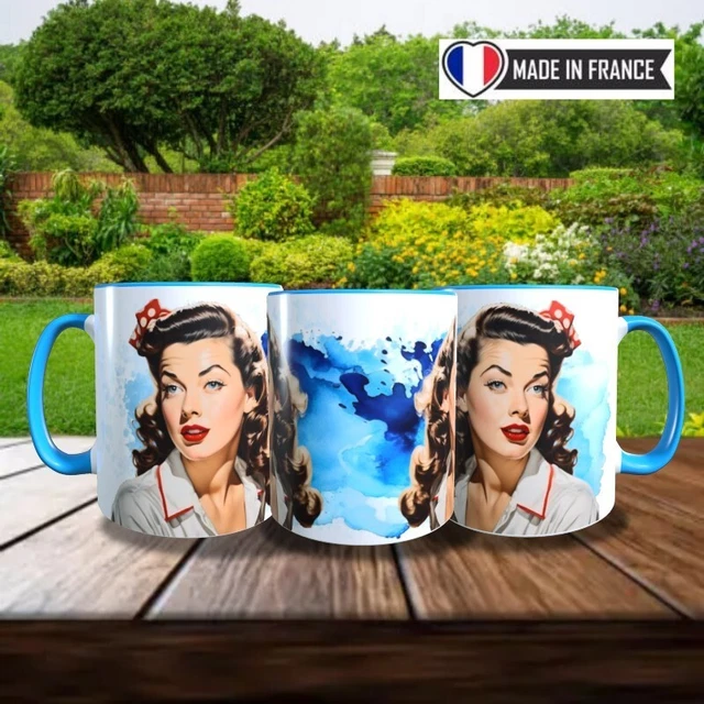 Mug En Céramique Design Chocolat Galak - Fait En France, Motif Coloré Et Gourmand