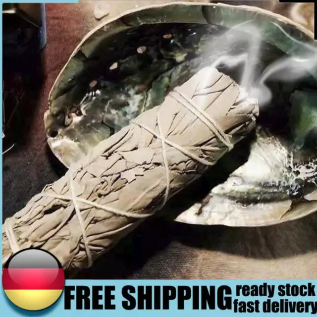 Natural White Sage Bundle Smudge Sticks Pure Indoor Purification Smoky Incense D