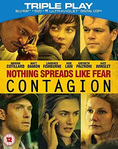 Contagion (Blu-ray + DVD) [Region Free] - DVD  CMVG The Cheap Fast Free Post