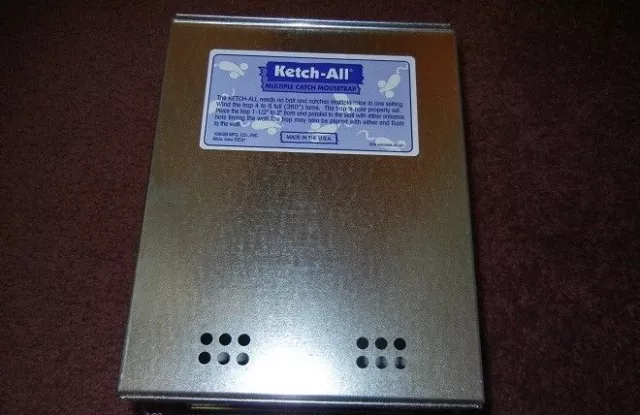 Ketch-All Automatic Mouse Trap 1 Trap Solid Lid Kness 101-0-007