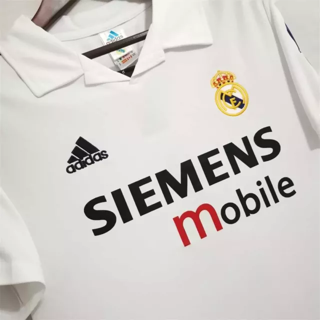 Real Madrid Zidane Camiseta  Maillotfoot Shirt Trikot Soccerjersey Maglia Calcio 2