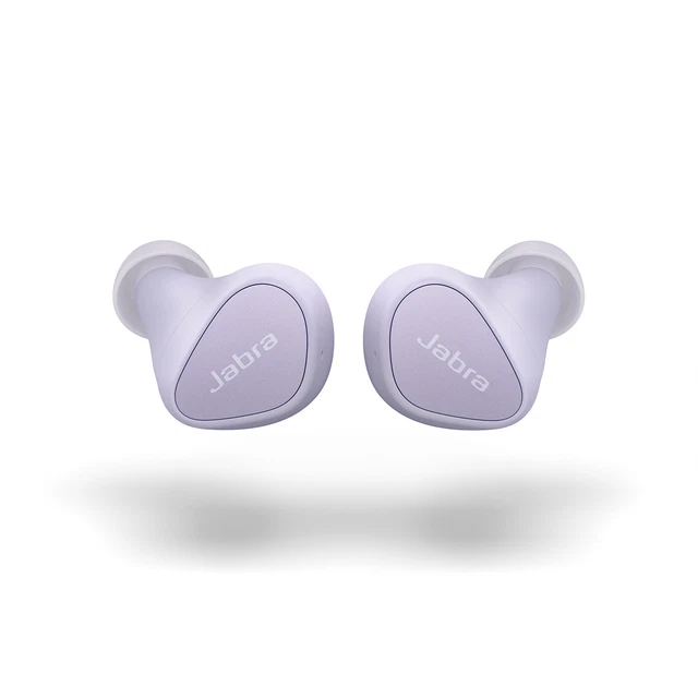 Jabra Elite 3 True Wireless Earbuds, Lilac, Refurbished