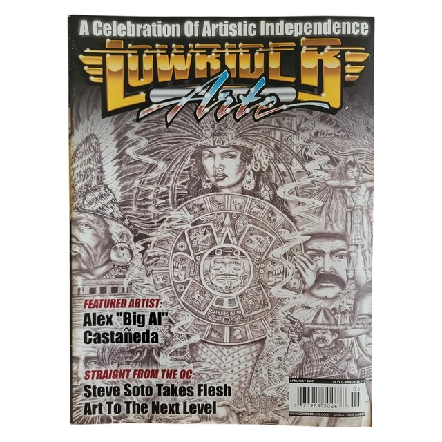 Lowrider Arte magazine             ⑦ Lowrider Arte Magazine Aug/sept 2001 Gangster Vintage Rare