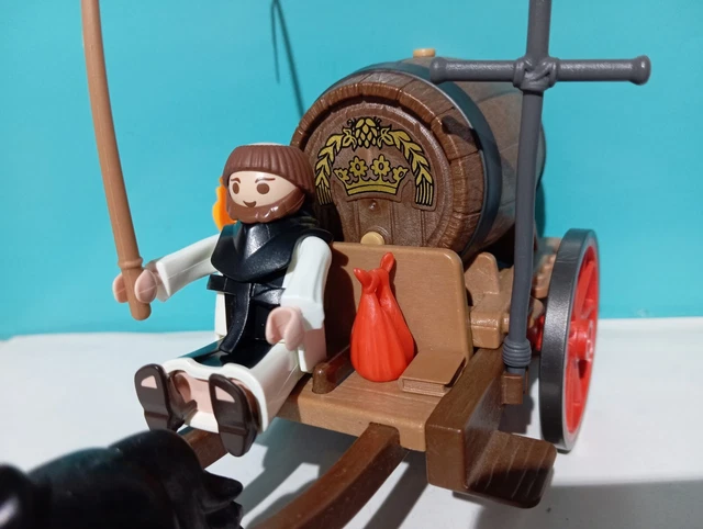 PLAYMOBIL FIGURA MONJE CISTERCIENSE REF 71398 CON CRUZ - 30/10/23