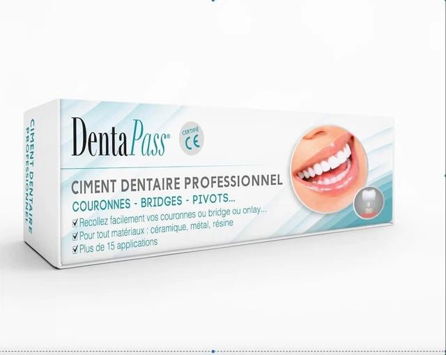 Scellement Dentaire Fiable Adhésion Ciment Couronne Prothèse Restauration Dent