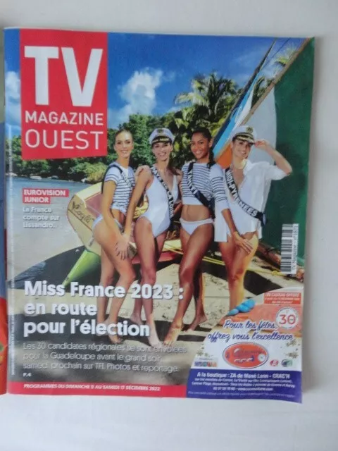 TV Magazine Ouest - Décembre 2022 - Miss France 2023   French magazine