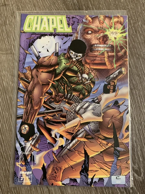 CHAPEL #2 September 1995 First Printing Image Comics Book VF+ Bagged Boarded