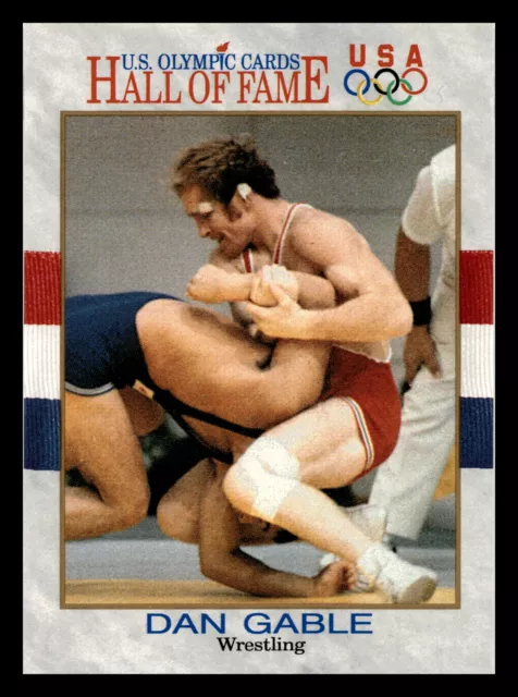 1991 Impel US Olympic Cards Hall of Fame Dan Gable  #32 USA Centered Mint
