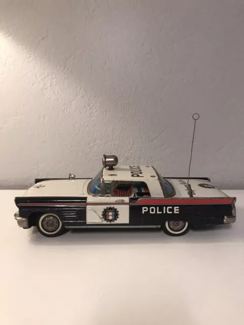 Blechauto LINCOLN CONTINENTAL Police Car 1960
