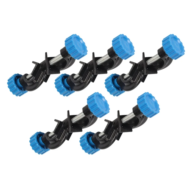 5Pcs Lab Stand Clamp Holder Right Angle Laboratory Stand Clamp Holder Supply ZZ1