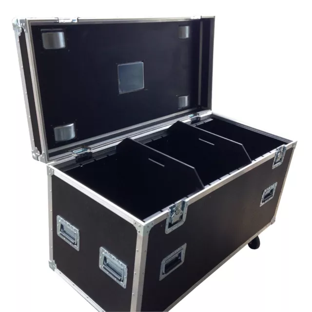 Ultrasonics GP Road Cable Trunk Flight case 1220 x 550 x 620 - Hex