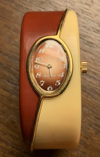 Womens Bakelite Mechanical Watch Christian Dior/Bulova