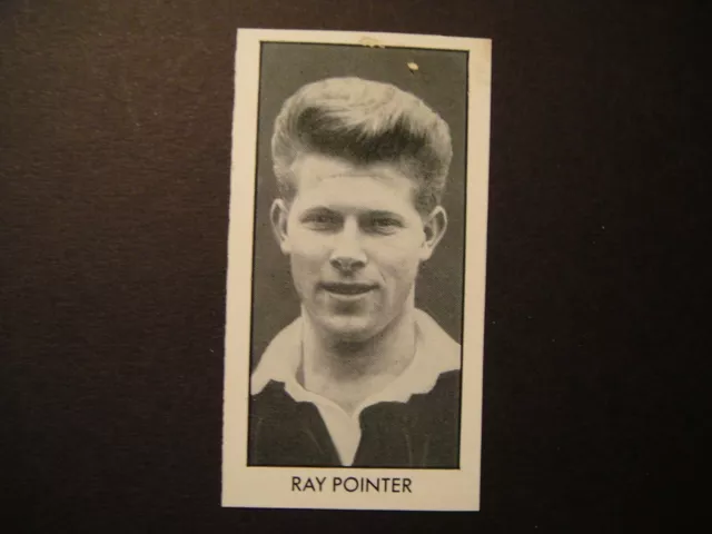 D C Thomson Wizard Football Stars Of 1959 #39 Ray Pointer  Burnley Bury Coventry