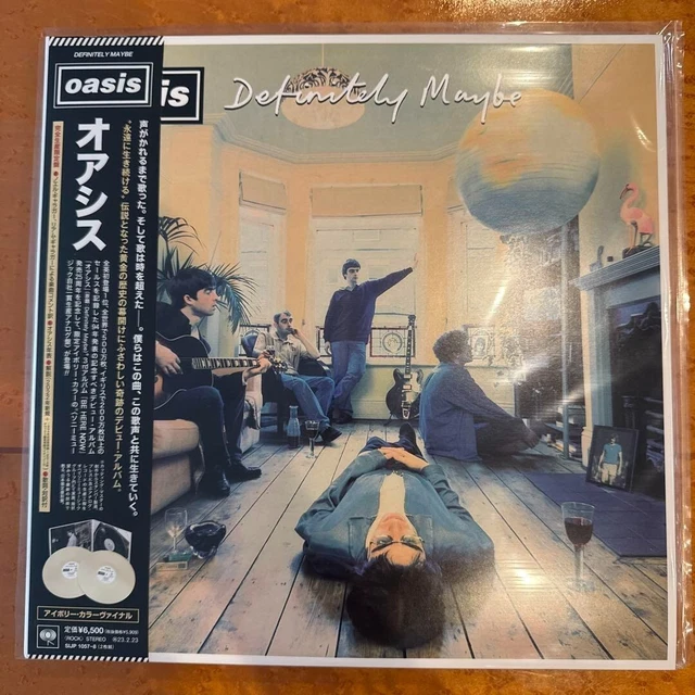 OASIS「Definitely Maybe 」/2LP/Ivory Vinyl Oasis Definitely Maybe