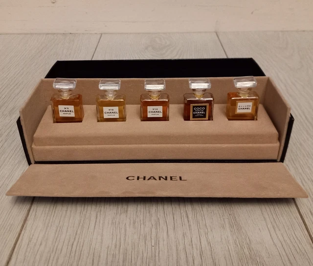 RARE VINTAGE CHANEL Fragrance Wardrobe Collectors Parfum Box Set