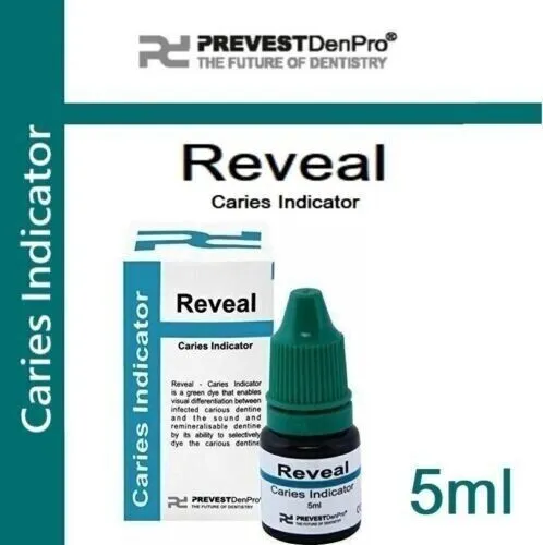 Prevest Denpro Reveal Caries Indicator Dye Dentin Caries Detector With Free Ship