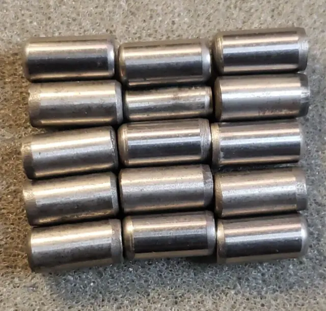 1/4" X 1/2" Dowel Pins Hardened And Ground Bright Finish 15 Pieces (Ds1D4)......