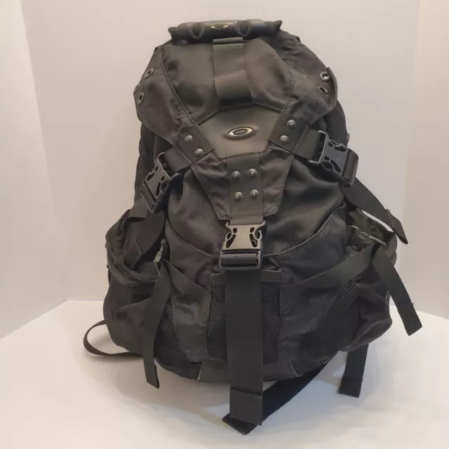 Vintage OAKLEY Backpack ICON PACK Stealth Black Tactical