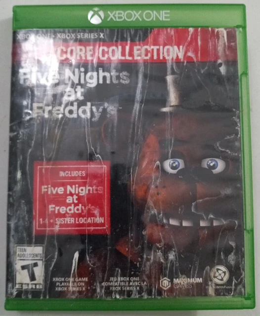(READ) XBOX ONE Five Nights At Freddy's The Core Collection Good Disc